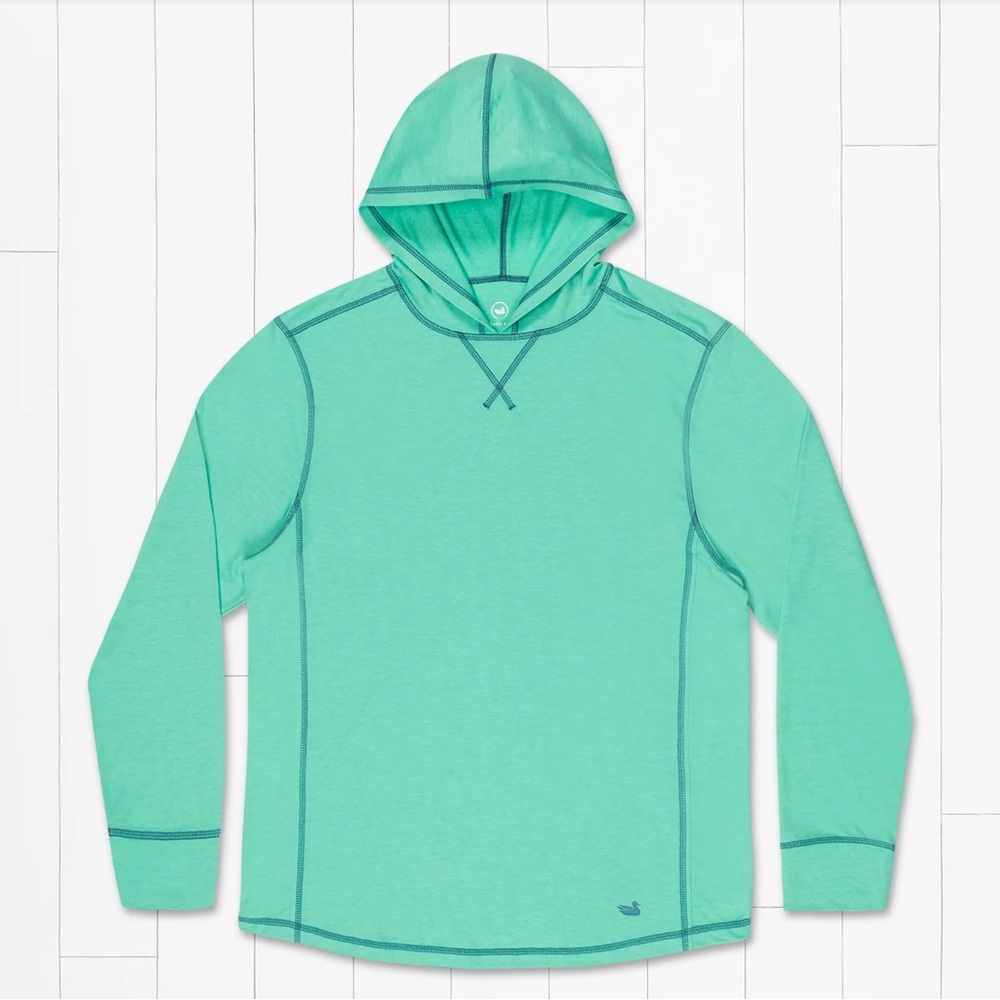 MarshLUX Performance Hoodie Bimini green size L